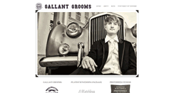 Desktop Screenshot of gallantgrooms.com